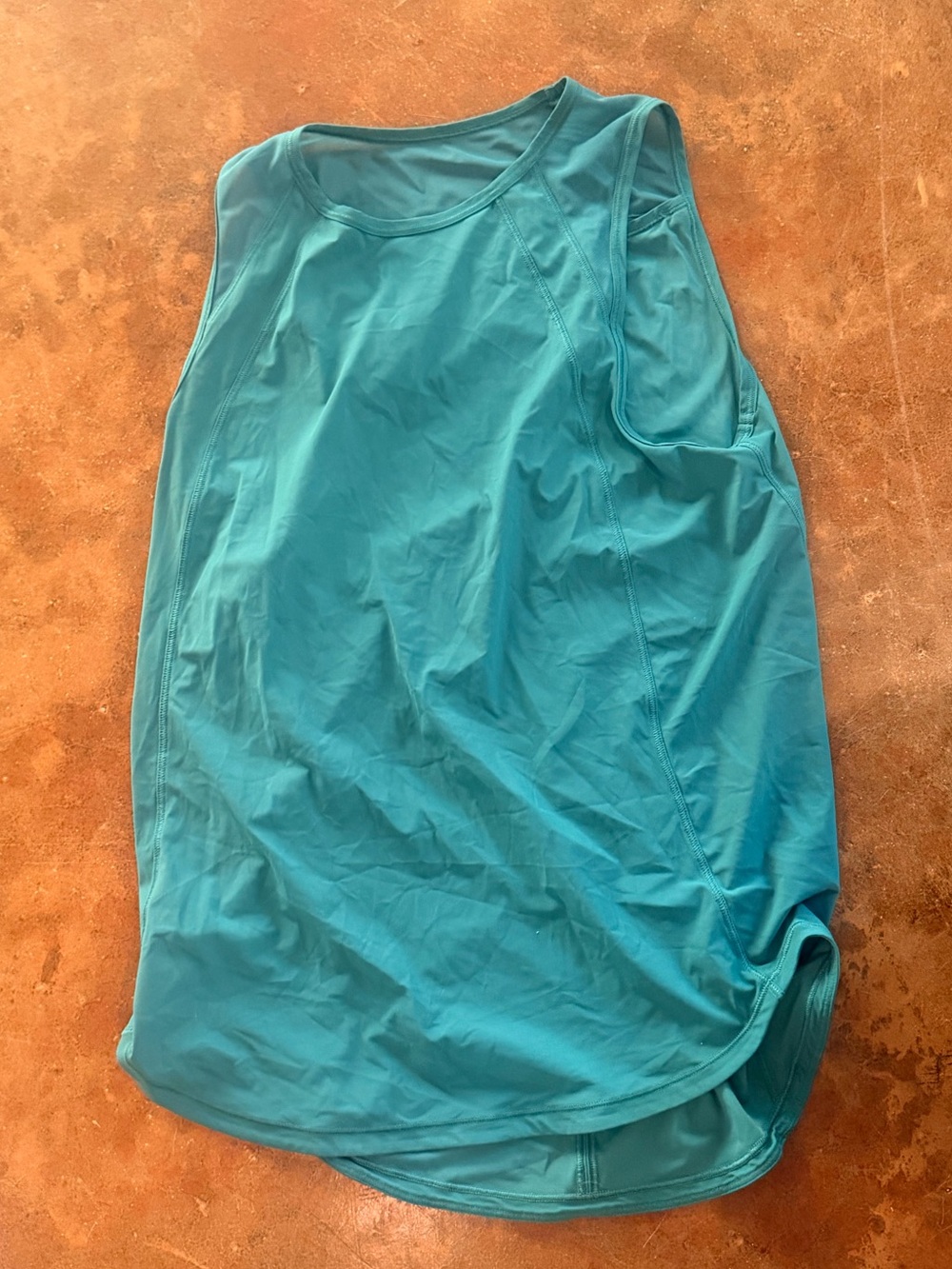 lululemon athletica Teal Blue Racerback Tank